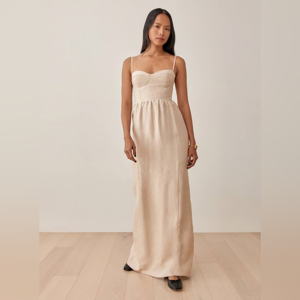 Reformation Effie Linen Dress